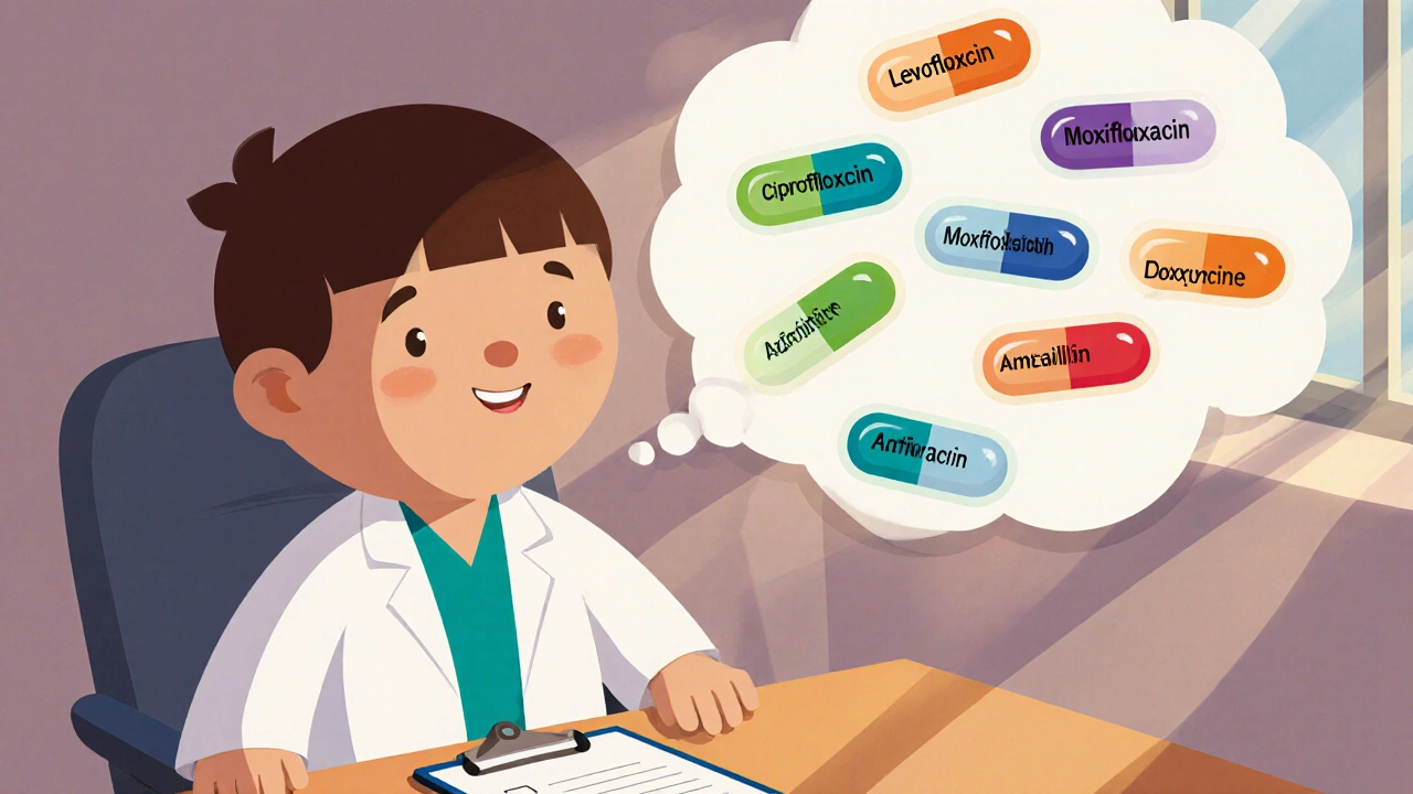 Levofloxacin (Lquin) vs. Common Antibiotic Alternatives: Benefits, Risks & Use Cases