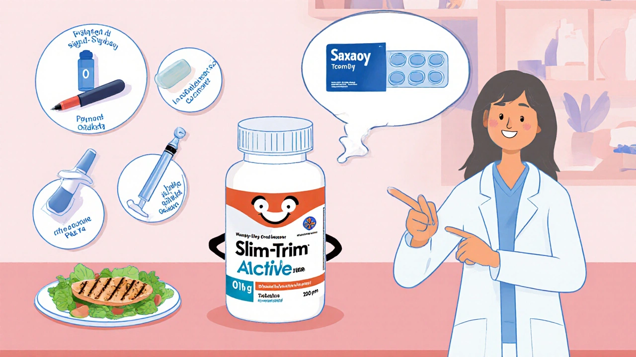 Slim Trim Active (Orlistat) vs. Popular Weight‑Loss Alternatives - Detailed Comparison