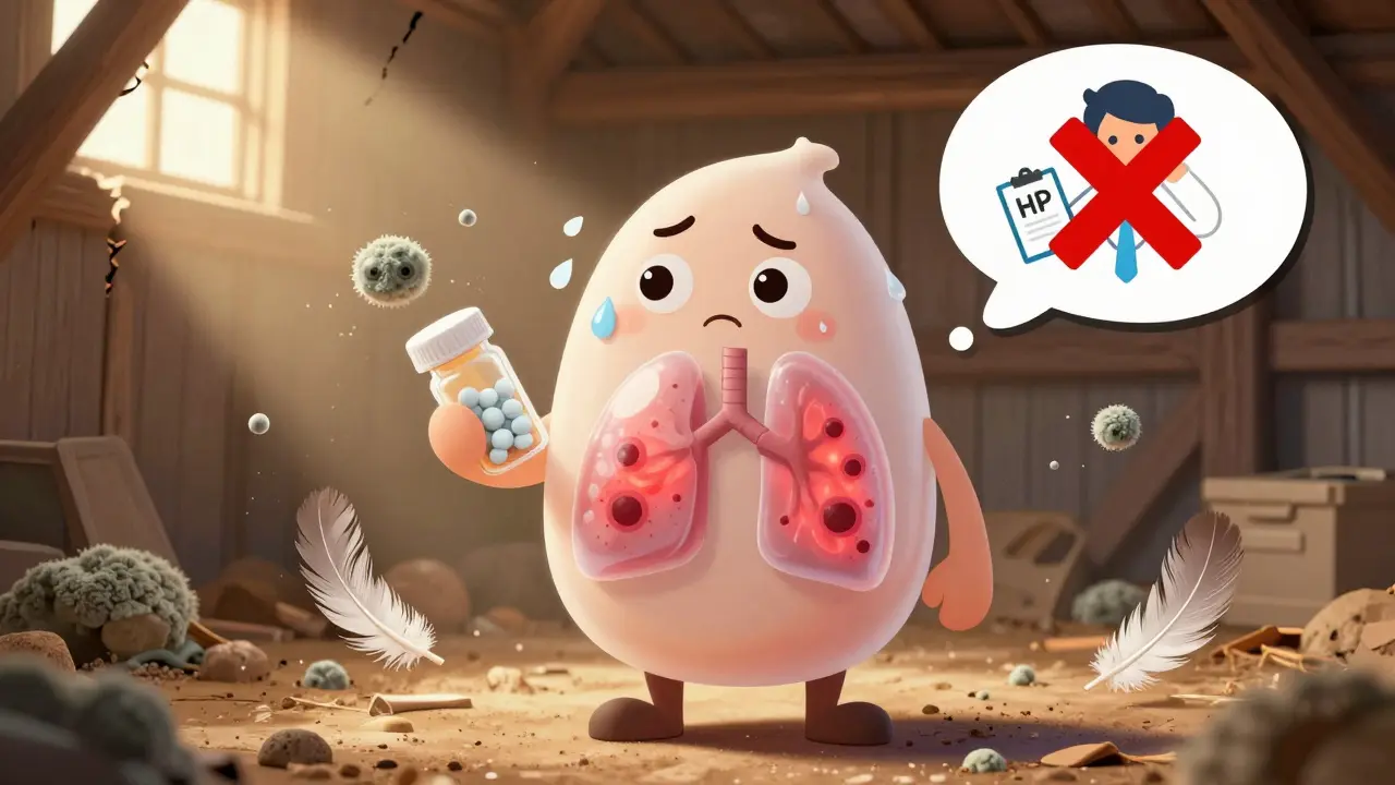 Hypersensitivity Pneumonitis from Medications: Cough and Breathlessness Explained