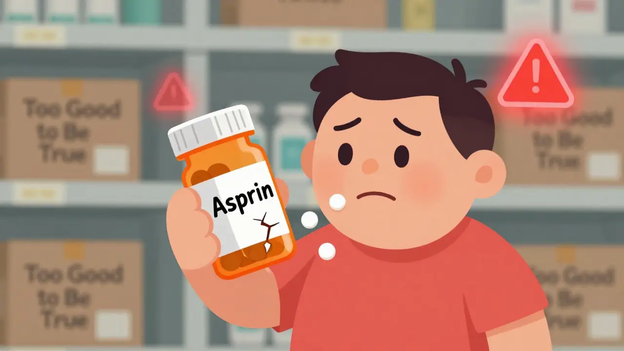 Symptoms of Taking Counterfeit Medications: What to Watch For