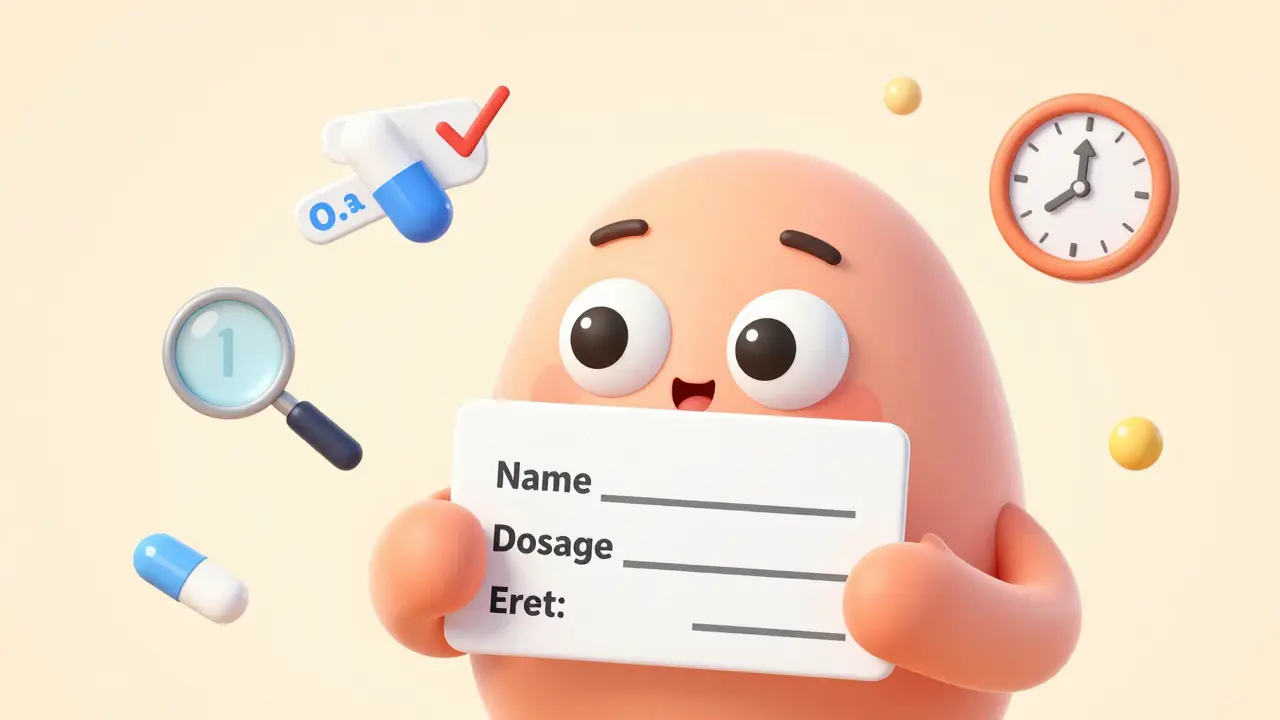 What Each Part of Your Rx Medication Label Means for Patients