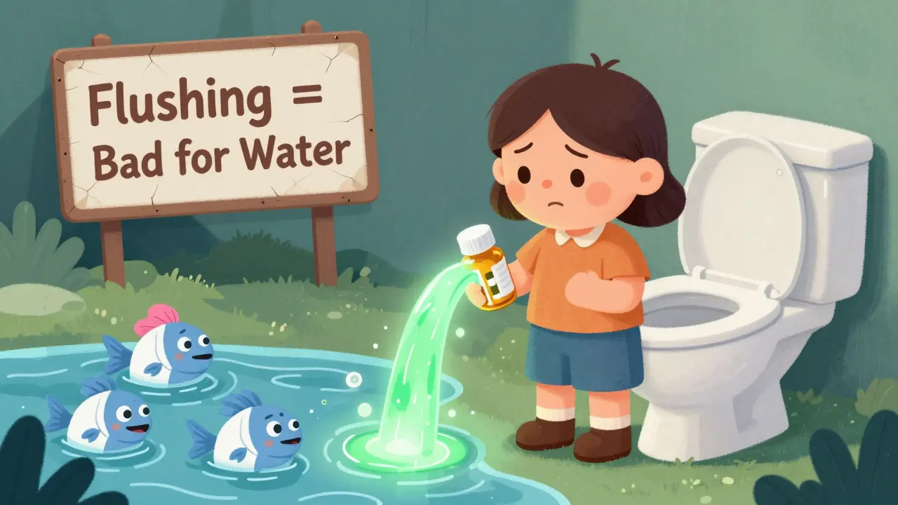 Environmental Impact of Flushing Medications and What to Do Instead