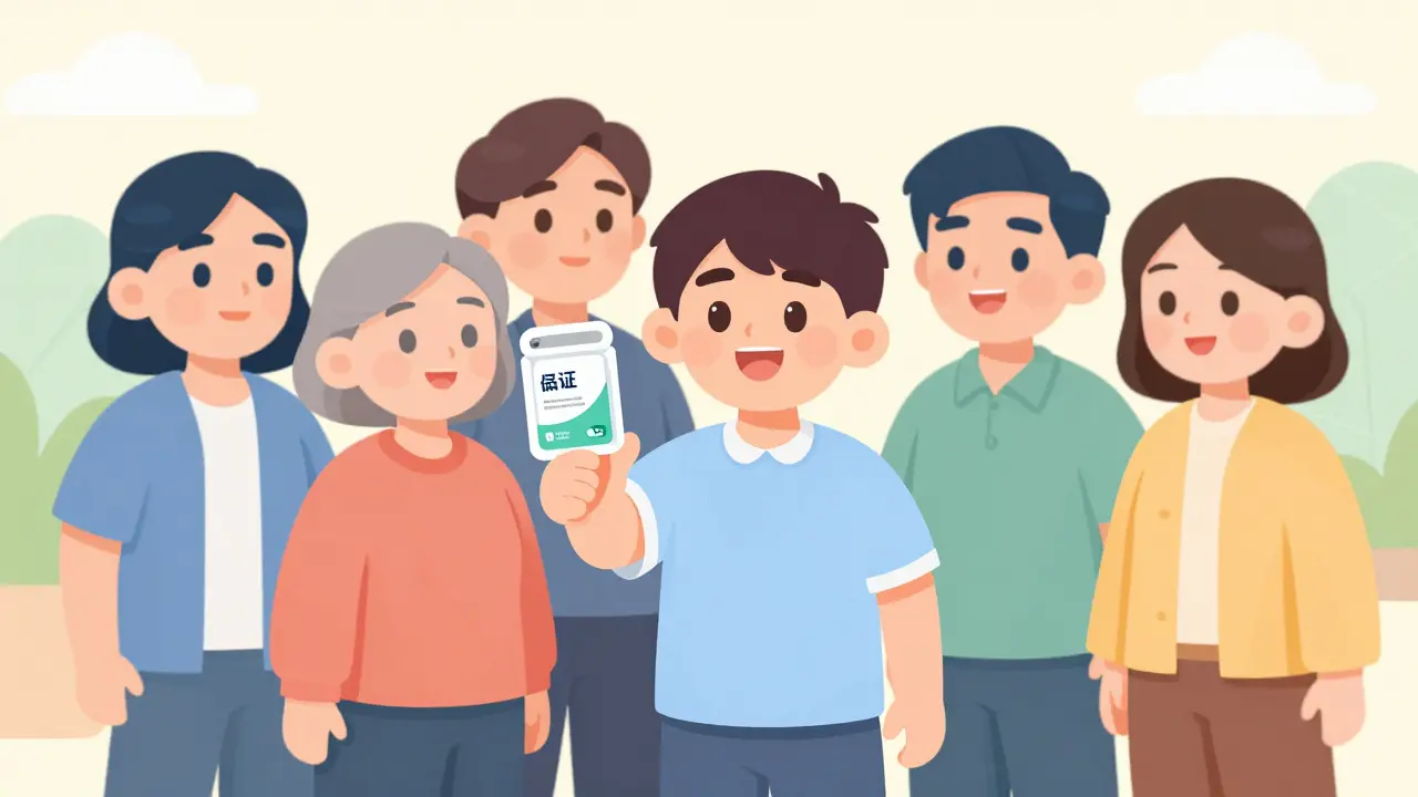 Young people discussing health choices and medication trust.